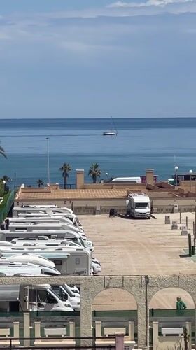 RV parking and financial content observed in Torrevieja