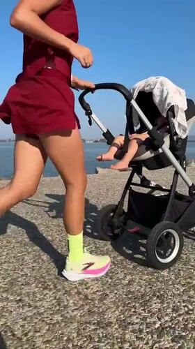 Morning jog and fishing along Fethiye's scenic waterfront