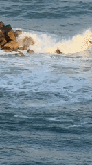 Early morning coastal scenes documented along Netanya waterfront