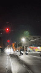 Nighttime street traffic across Klodran and Surakarta, Indonesia