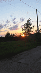 Sunset gathering documented along Kama River in Chaikovsky, Russia