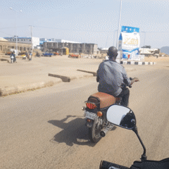 Street scenes documented across Bauchi during afternoon hours