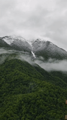 Mountainous scenes and Pushkin monument documented in Estosadok, Russia