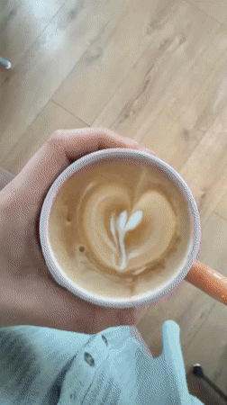 Morning coffee and pastries documented in Gangloff, Germany
