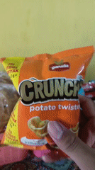 Snack haul closeups in Pamekasan, Indonesia
