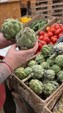 Morning market shopping and park leisure captured in Kefar HaNagid