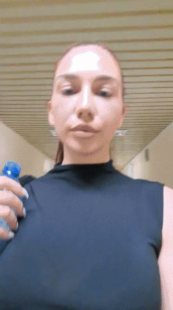 Woman recorded in multiple locations across Bulgaria morning hours