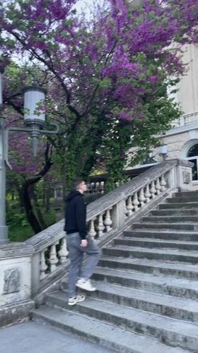 Everyday scenes captured during afternoon stroll through Gabrovo, Bulgaria