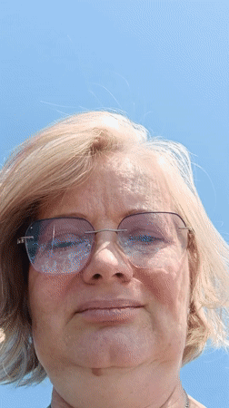 Sunny beach day captured at Turkish resort town Aksu