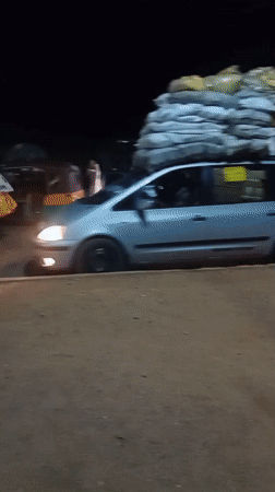 Evening street life documented in Bukuru, Nigeria
