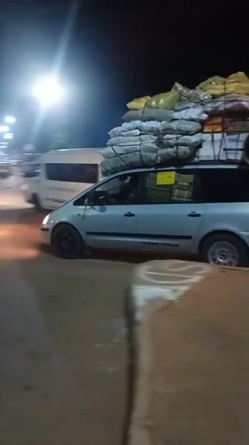 Evening street life documented in Bukuru, Nigeria