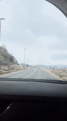 Vehicle travels through tunnel in Montenegro, April 2026