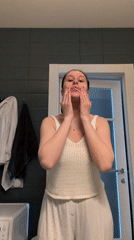 Morning routine captured in Khimki home