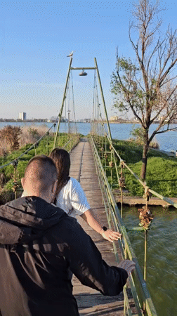 Afternoon recreation captured at Constanța waterfront park