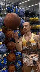 Shopper browses athletic store, takes selfies in Pleven