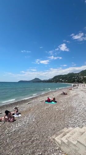 Spring afternoon leisure scenes captured along Bar Montenegro waterfront