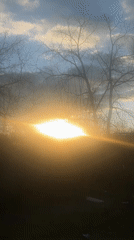 Hudson Valley witnesses capture simultaneous sun glare moments
