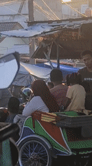 Daily life captured around Lhokseumawe market area