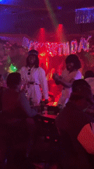 Birthday party celebrated at Linghe nightclub with dancing, DJ