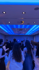 Formal dinner dance event held in Bydgoszcz, Poland