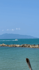 Morning coastal scenes documented in Baan Tai, Thailand