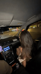 Late-night car ride through Moscow, laughing and cruising