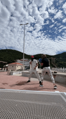 Boxing workout session observed in Prijevor, Montenegro