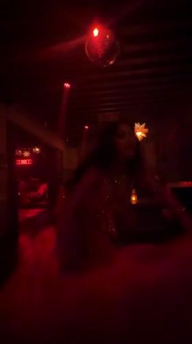 Early morning belly dance performance captured in Los Angeles venue