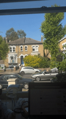 Thermal printer produces long paper strip in London home