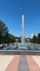 Fountain operates in sunny Montana, Bulgaria plaza