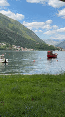 Quiet morning captured at Montenegro's Bay of Kotor
