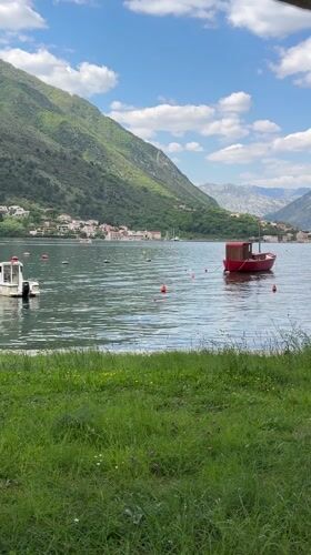 Quiet morning captured at Montenegro's Bay of Kotor