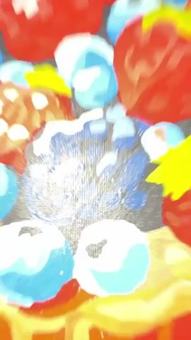 This media file showcases a collection of paintings, likely created using a paint-by-numbers kit. The first painting, viewed at 00:00, is a close-up of a tart filled with vibrant red raspberries and blue blueberries, with a few green mint leaves providing a fresh accent. The crust of the tart is a warm, golden brown, and the overall impression is one of abundance and deliciousness.

The second and third paintings, shown from 00:01 to 00:03, are abstract or impressionistic in style. They feature bold, energetic brushstrokes in a variety of colors, including blues, oranges, browns, and yellows. These paintings appear to be separate pieces, positioned next to the more representational fruit tart.

The fourth painting, visible from 00:03 to 00:04, is a close-up of a woven basket overflowing with plump blueberries. The basket itself is rendered in warm, earthy tones, contrasting with the deep blue of the berries. The background appears to be a muted blue and purple, possibly depicting a table or surface.

The final shot at 00:04 shows the blueberry painting alongside another piece that has a warm, sunset-like color palette with dark, abstract shapes. The paintings are displayed on a surface that appears to be a textured brown fabric, possibly a blanket or quilt. There is no visible text in the media file, nor any indication of people or specific activities beyond the creation of art. The context provided (Pastavy, Belarus) suggests this is where the paintings are located, but offers no clues about the time of day, weather, or emotional tone, other than the generally positive and appealing nature of the subject matter in the fruit paintings.
