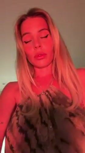 Woman takes nighttime selfies at Indonesian resort locations
