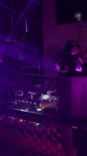 Nightclub scene captured at Script Caffe Bar in Kragujevac