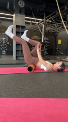 Morning fitness routine documented at Tyumen gym