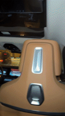 Nighttime car ride documented in Dubai backseat footage
