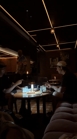 Afternoon bar scene captured in North Kuta establishment