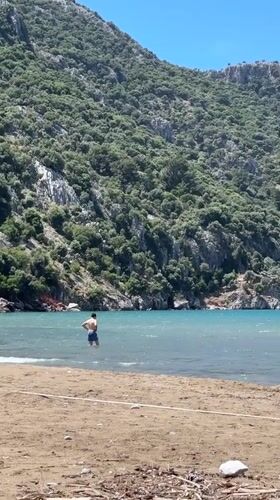 Sunny Beach Day Unfolds in Ortaca, Turkey