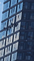 Morning urban activity observed across Moscow streets and buildings