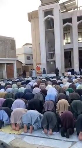 Mass outdoor prayers and street markets observed in Quetta