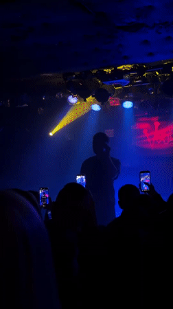 Live concert performance at Warsaw's Voodoo Club draws recording audience