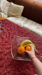 Morning fruit routine documented in Zlatograd, Bulgaria