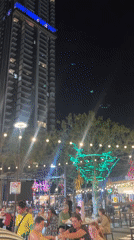 Evening dining and food shopping at Pattaya night market