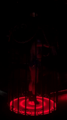 Cage dancer performs at North Kuta nightclub