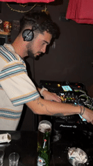 DJ performs at Montenegro bar Friday evening