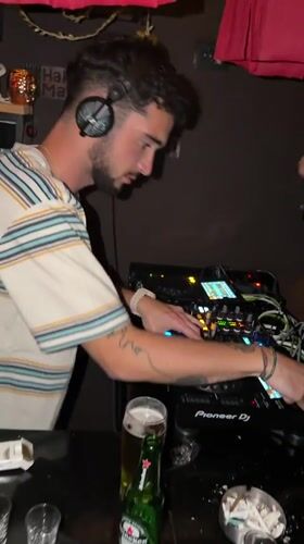 DJ performs at Montenegro bar Friday evening