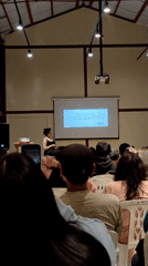 Evening presentation draws small audience in Tacna, Peru