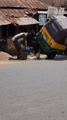 Urban residents use creative transport solutions for daily tasks