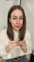 Woman photographed in casual morning routine in Kudrovo residence